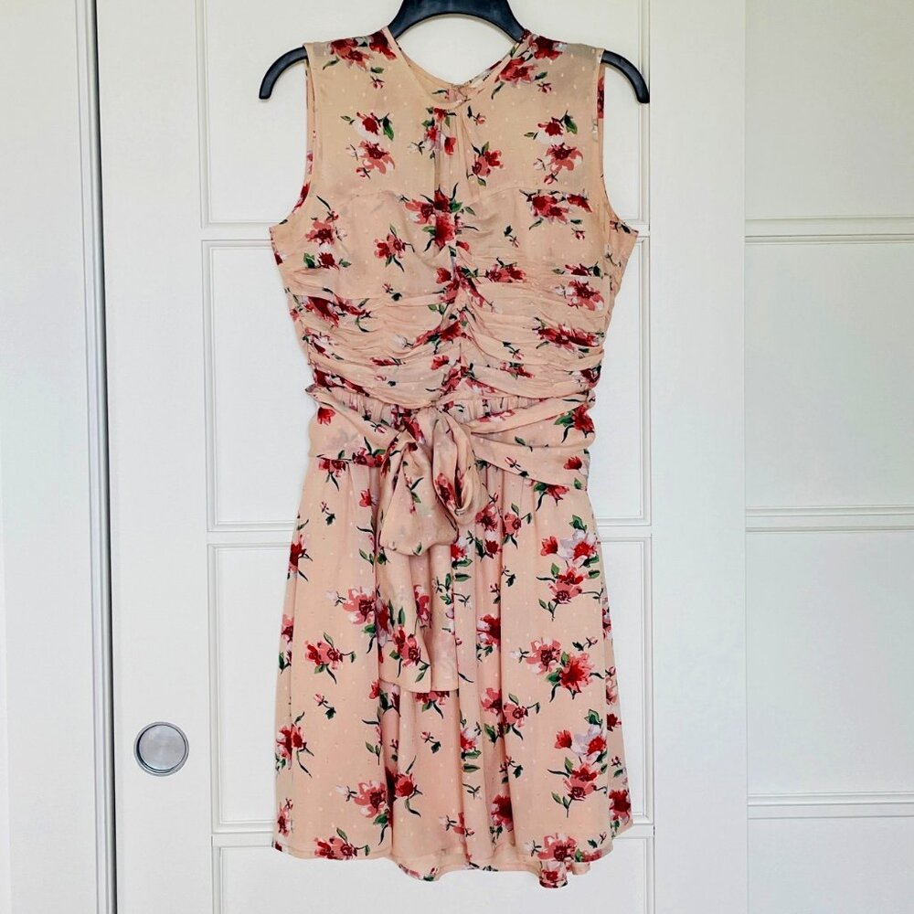 Walter Baker Pena Shirred Floral Dress – Size 6